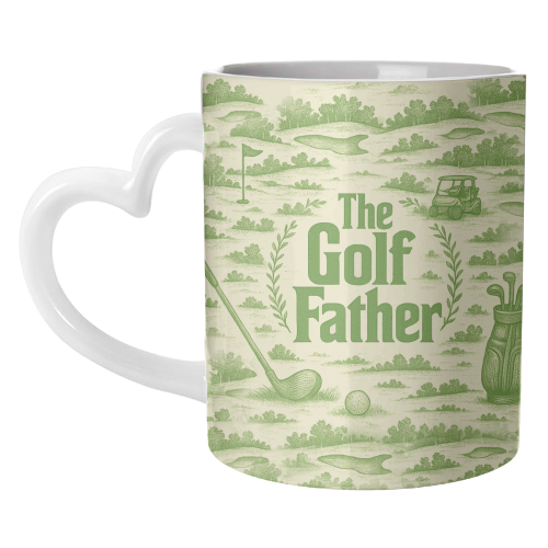 The Golf Father - unique mug by Lilly Rose