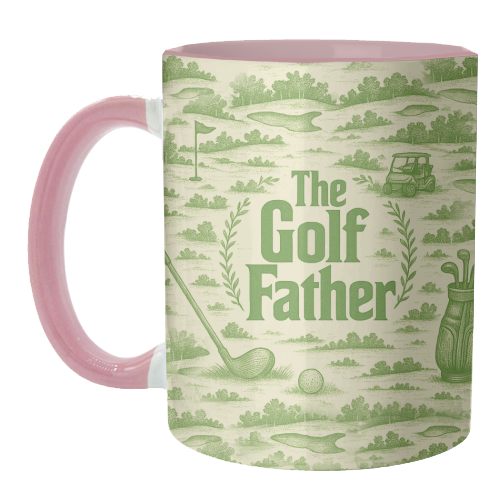 The Golf Father - unique mug by Lilly Rose
