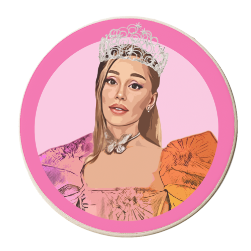 The Good Witch - personalised beer coaster by DOLLY WOLFE
