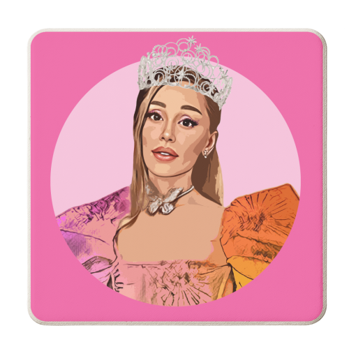 The Good Witch - personalised beer coaster by DOLLY WOLFE