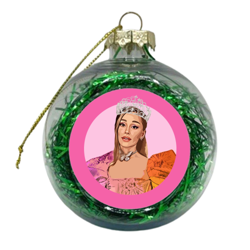 The Good Witch - xmas bauble by DOLLY WOLFE