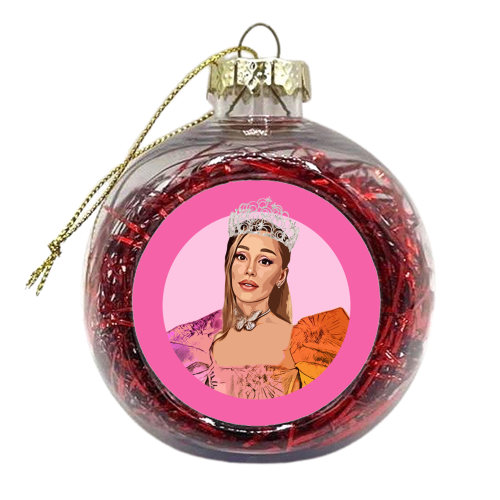 The Good Witch - xmas bauble by DOLLY WOLFE