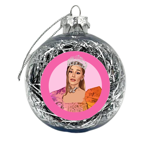 The Good Witch - xmas bauble by DOLLY WOLFE