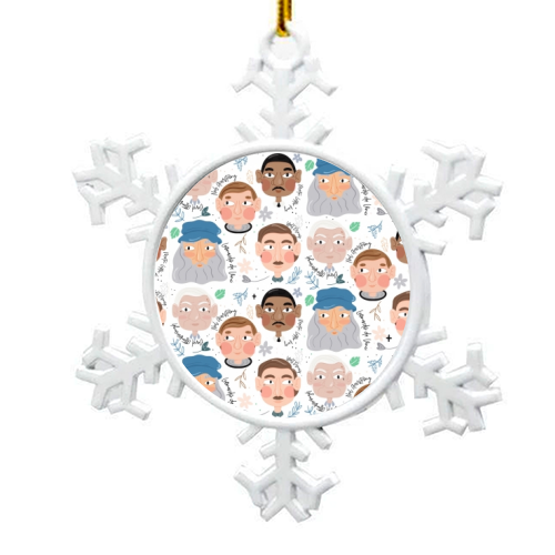 The Greats Homme - #02 - snowflake decoration by Alice Palazon