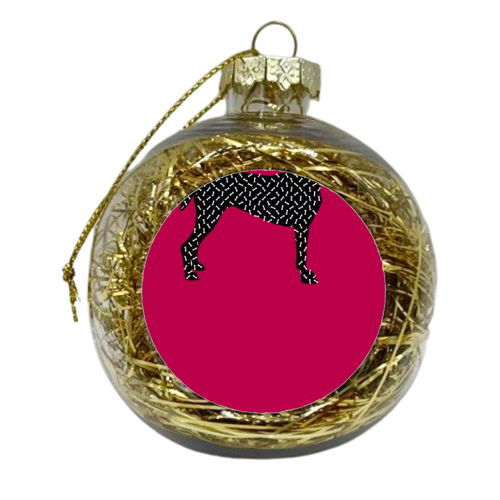 THE GREEDY DOG - xmas bauble by Sustici