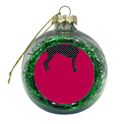 THE GREEDY DOG - xmas bauble by Sustici