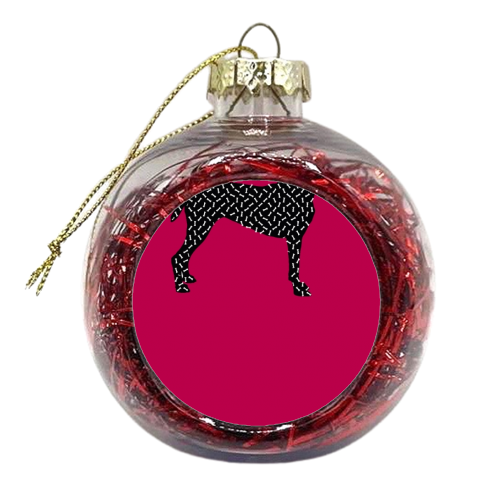 THE GREEDY DOG - xmas bauble by Sustici