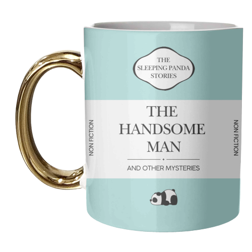 THE HANDSOME MAN - unique mug by Ms Doodle