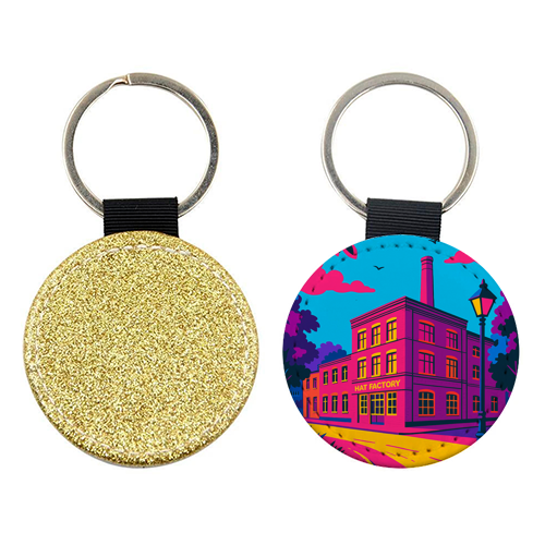 The Hat Factory - Pink - keyring by Lilly Rose