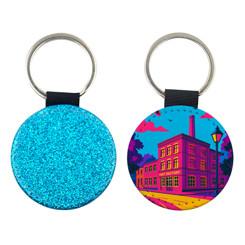 The Hat Factory - Pink - keyring by Lilly Rose