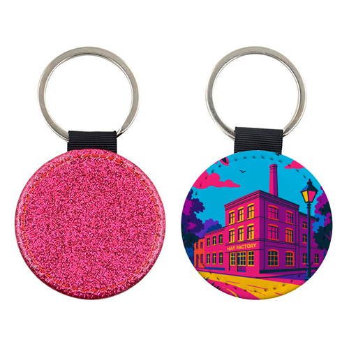 The Hat Factory - Pink - keyring by Lilly Rose