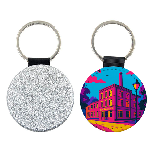 The Hat Factory - Pink - keyring by Lilly Rose
