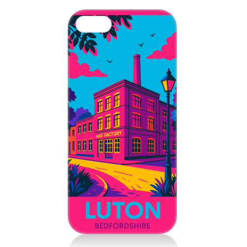 The Hat Factory - Pink - unique phone case by Lilly Rose