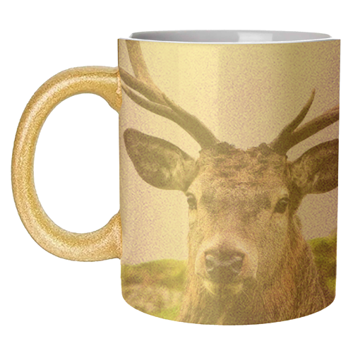 The Highland Stag - unique mug by Made in the highlands