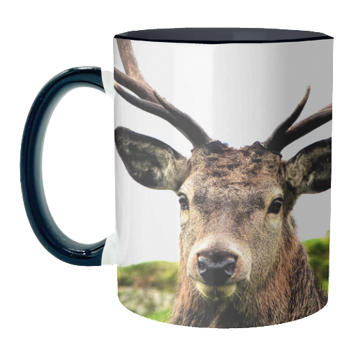 The Highland Stag - unique mug by Made in the highlands