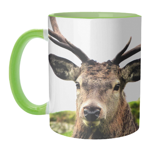 The Highland Stag - unique mug by Made in the highlands