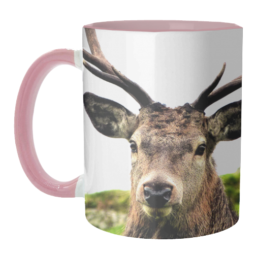 The Highland Stag - unique mug by Made in the highlands