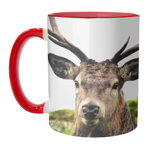 The Highland Stag - unique mug by Made in the highlands