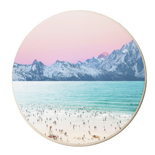 The Island - personalised beer coaster by Uma Prabhakar Gokhale