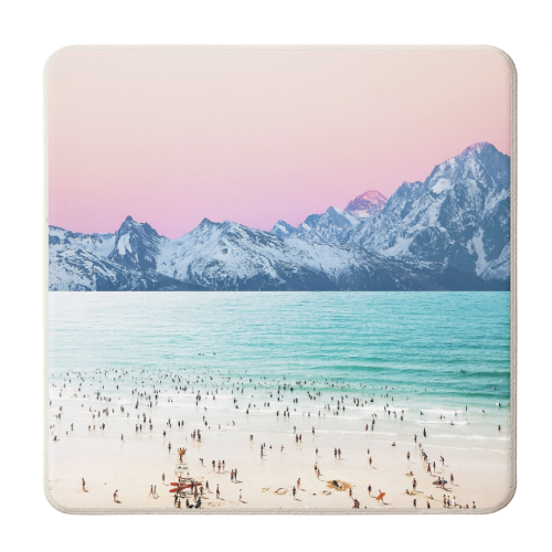 The Island - personalised beer coaster by Uma Prabhakar Gokhale