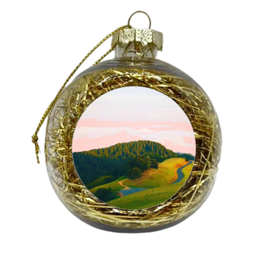 The Journey - xmas bauble by Uma Prabhakar Gokhale