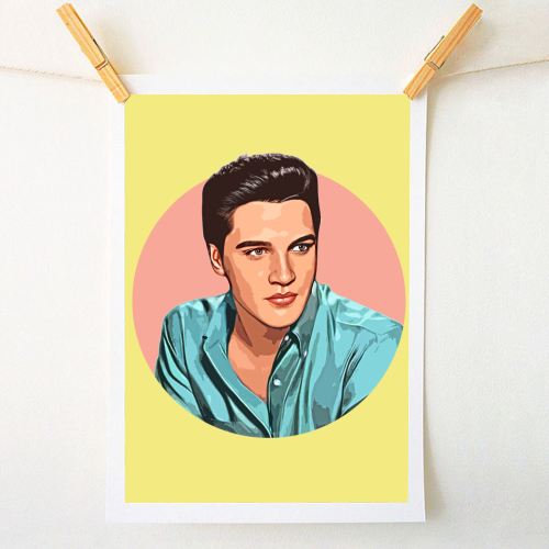 The King - A1 - A4 art print by DOLLY WOLFE