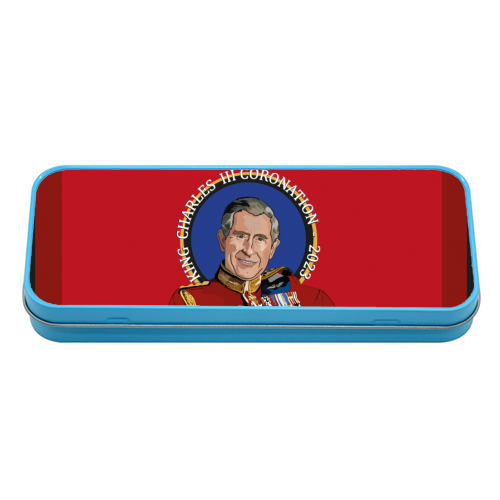 The King Charles III Coronation Collection 2023 Pencil tin by Catherine