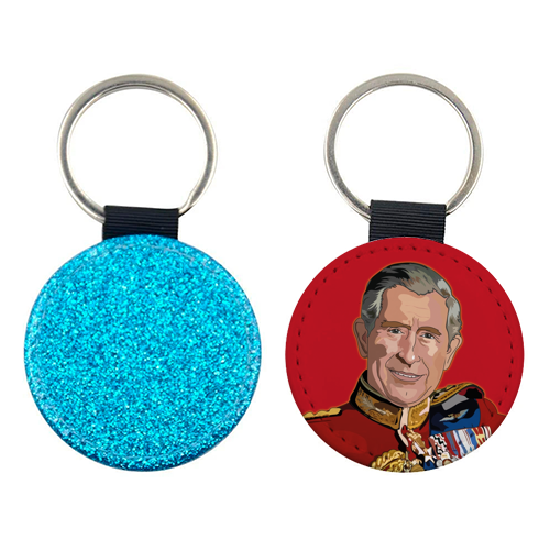 The King Collection 2023 - keyring by Catherine Critchley.