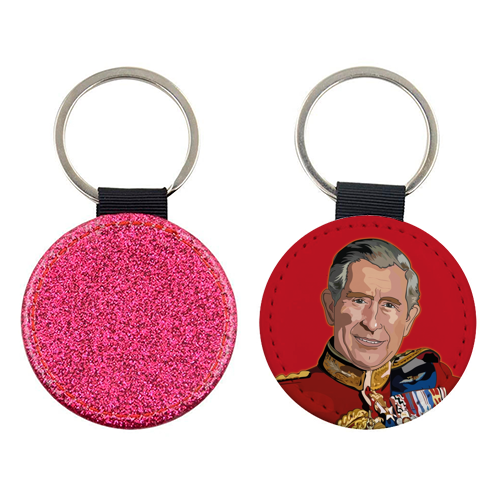 The King Collection 2023 - keyring by Catherine Critchley.