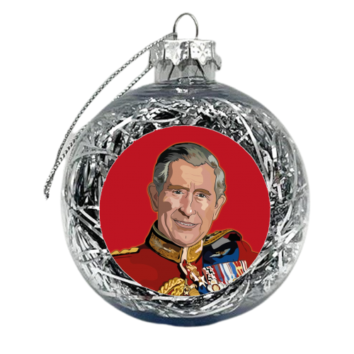 The King Collection 2023 - xmas bauble by Catherine Critchley.