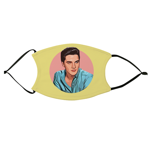 The King - face cover mask by DOLLY WOLFE