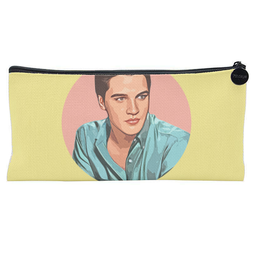 The King - flat pencil case by DOLLY WOLFE