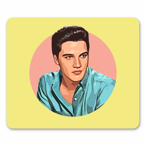 The King - mouse mat by DOLLY WOLFE