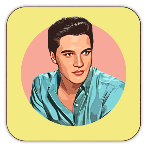 The King - personalised beer coaster by DOLLY WOLFE