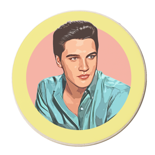 The King - personalised beer coaster by DOLLY WOLFE