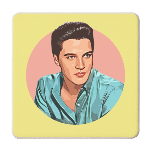 The King - personalised beer coaster by DOLLY WOLFE