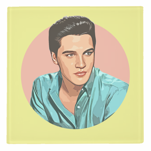 The King - personalised beer coaster by DOLLY WOLFE