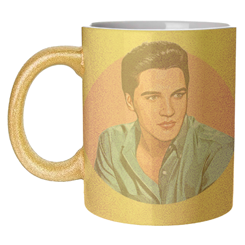 The King - unique mug by DOLLY WOLFE