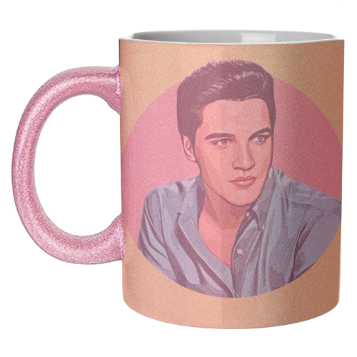 The King - unique mug by DOLLY WOLFE