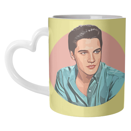 The King - unique mug by DOLLY WOLFE