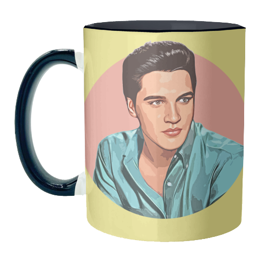 The King - unique mug by DOLLY WOLFE