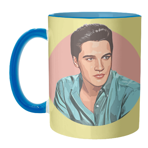 The King - unique mug by DOLLY WOLFE