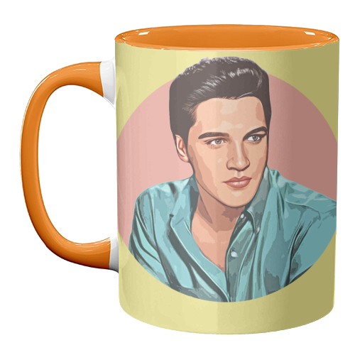 The King - unique mug by DOLLY WOLFE