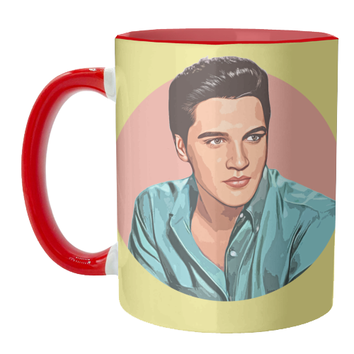The King - unique mug by DOLLY WOLFE