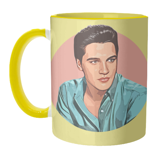 The King - unique mug by DOLLY WOLFE