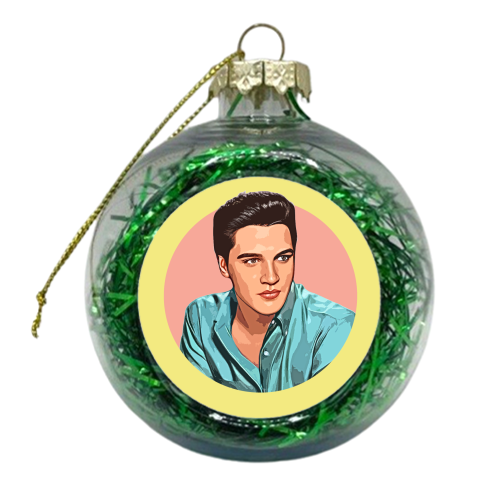 The King - xmas bauble by DOLLY WOLFE