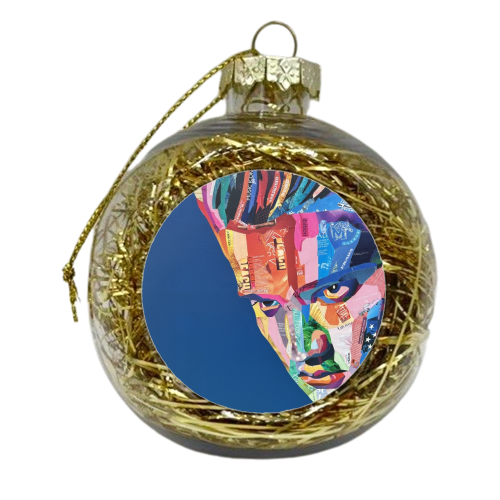 The King - xmas bauble by Kirstie Taylor