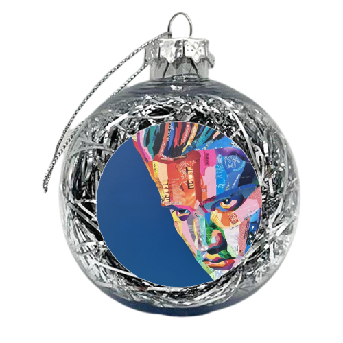 The King - xmas bauble by Kirstie Taylor