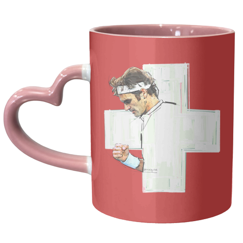 The Last Match - unique mug by Beverley Rae
