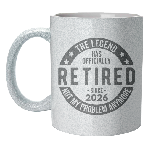 The Legend Has Officially Retired Since 2026 - unique mug by timsal shol